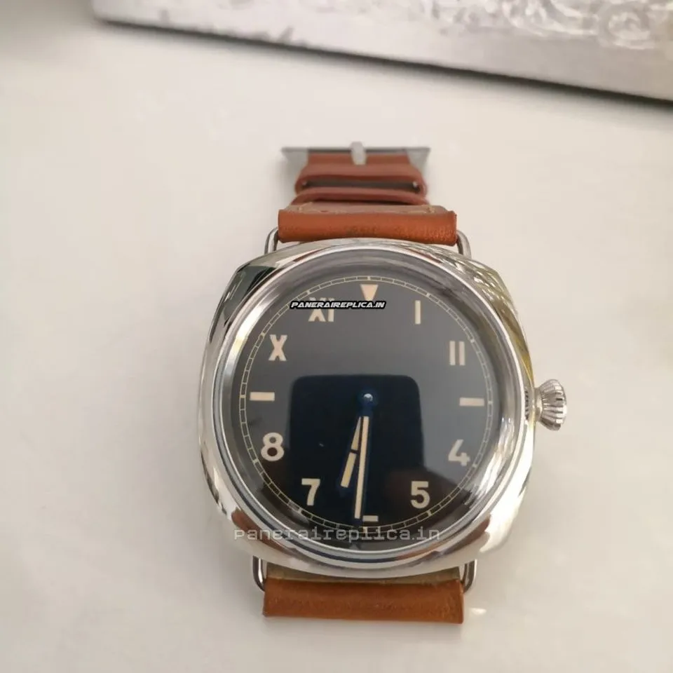 Superior Knockoff Panerai Special Editions 47mm Steel Case Manual Winding Watch