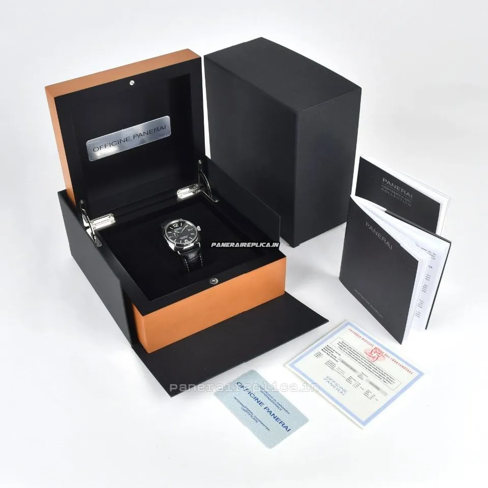 Alternative view of Remarkable Fakes Panerai Radiomir Black Seal 45mm Steel Case Mens/unisex Automatic Watch