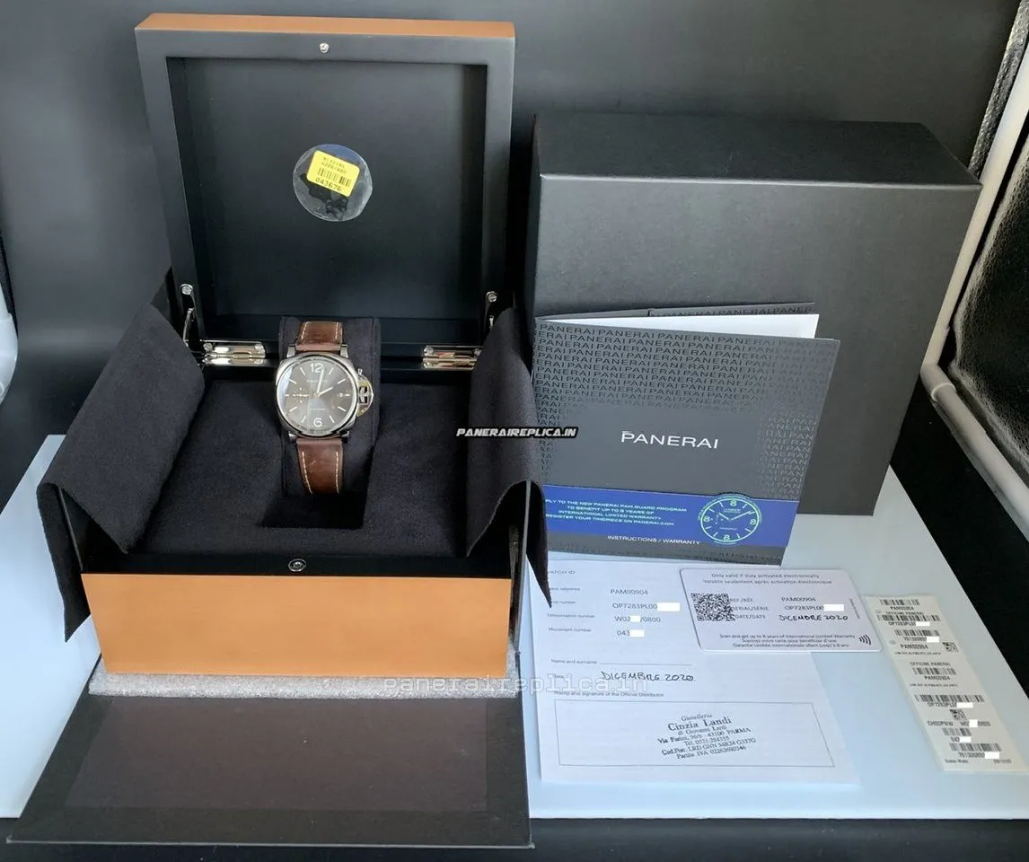 Alternative view of Mind-boggling Replica Panerai Luminor Due 42mm Steel Case Mens/unisex Automatic Watch