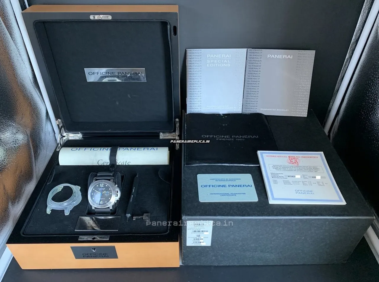 Alternative view of Fantastic Replica Panerai Special Editions 44mm Steel Case Mens/unisex Manual Winding Watch