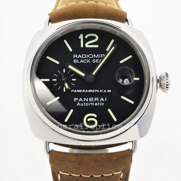 Reliable Replica Panerai Radiomir Black Seal 45mm Steel Case Automatic Watch