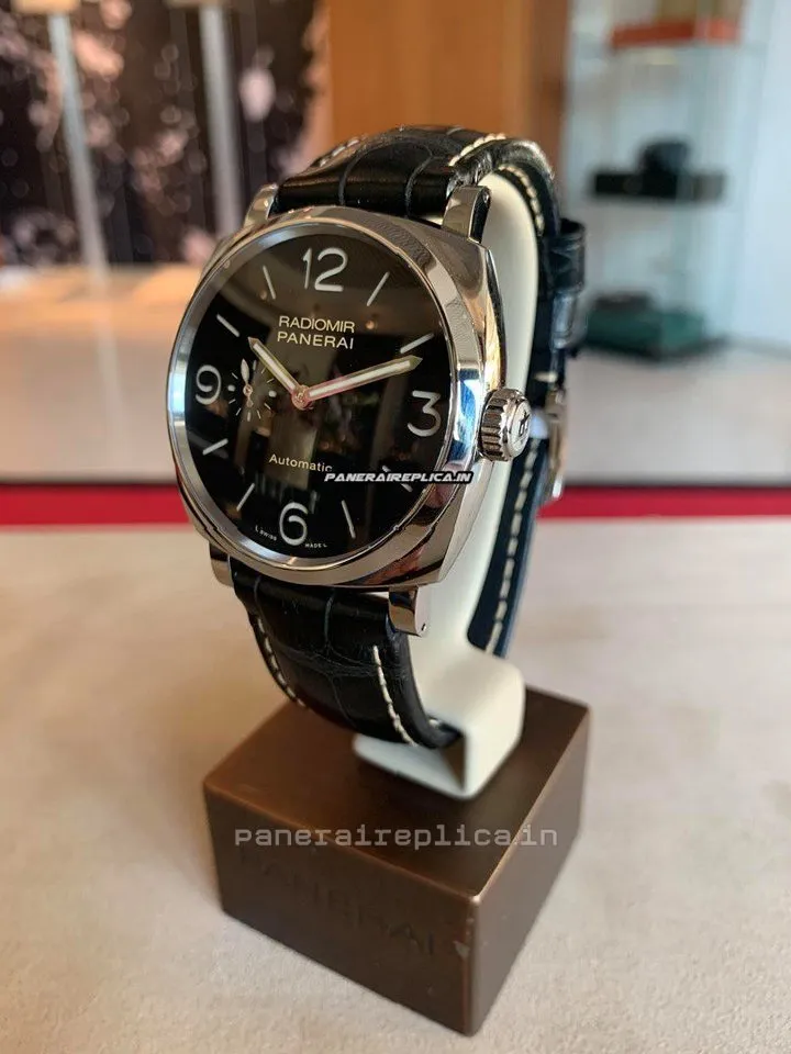 Alternative view of Reliable Replica Panerai Radiomir 1940 45mm Steel Case Mens/unisex Automatic Watch