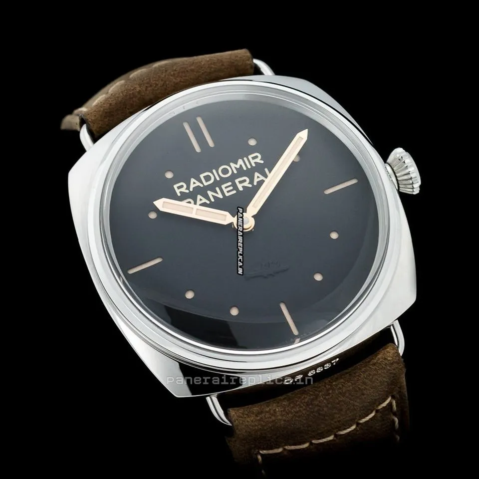 Alternative view of Amazing Fake Panerai Radiomir 3 Days Gmt 47mm Steel Case Mens/unisex Automatic Watch