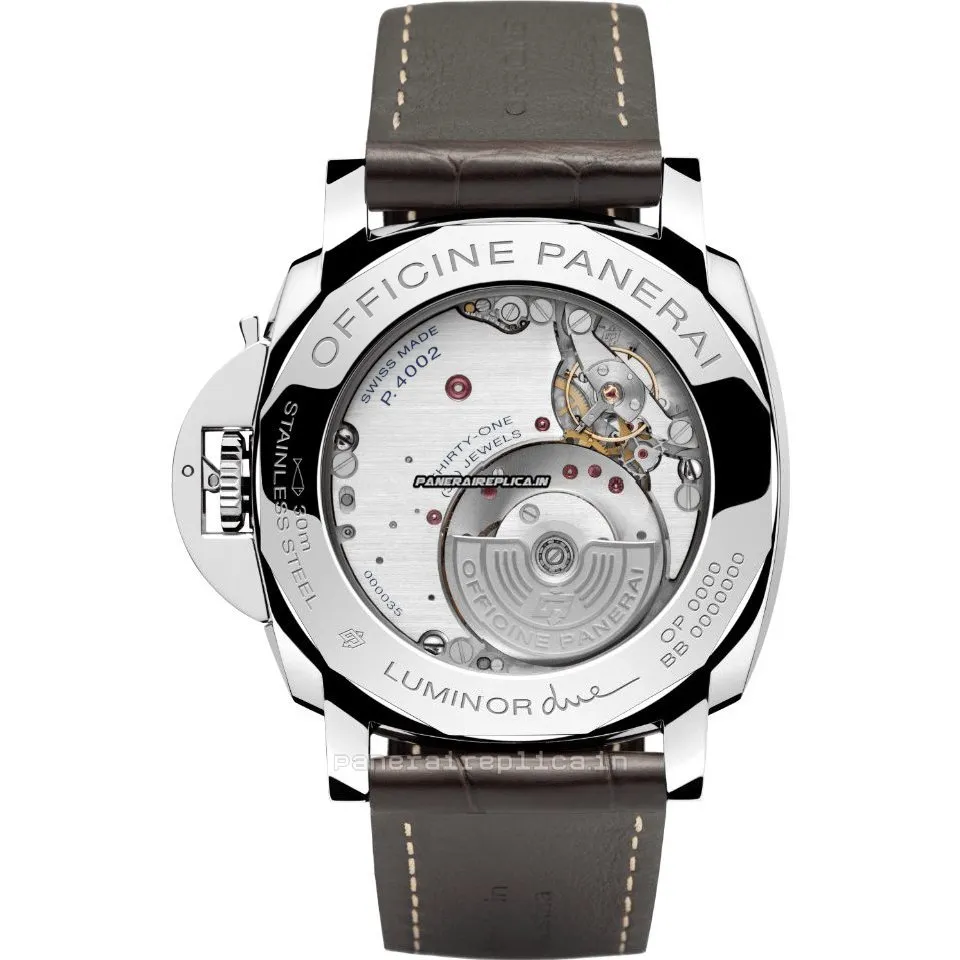 Alternative view of Perfect Replica Panerai Luminor Due 45mm Steel Case Mens/unisex Automatic Watch