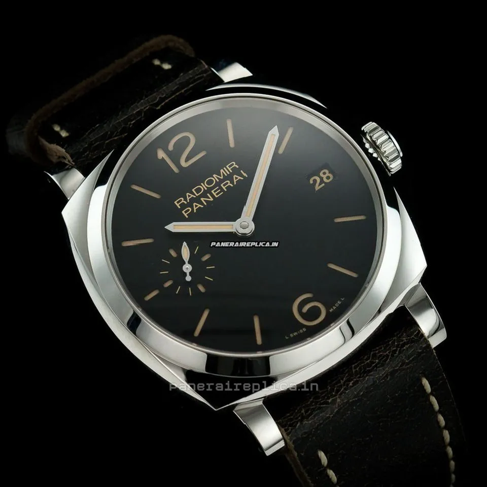 Alternative view of Remarkable Copies Panerai Radiomir 1940 47mm Steel Case Mens/unisex Manual Winding Watch
