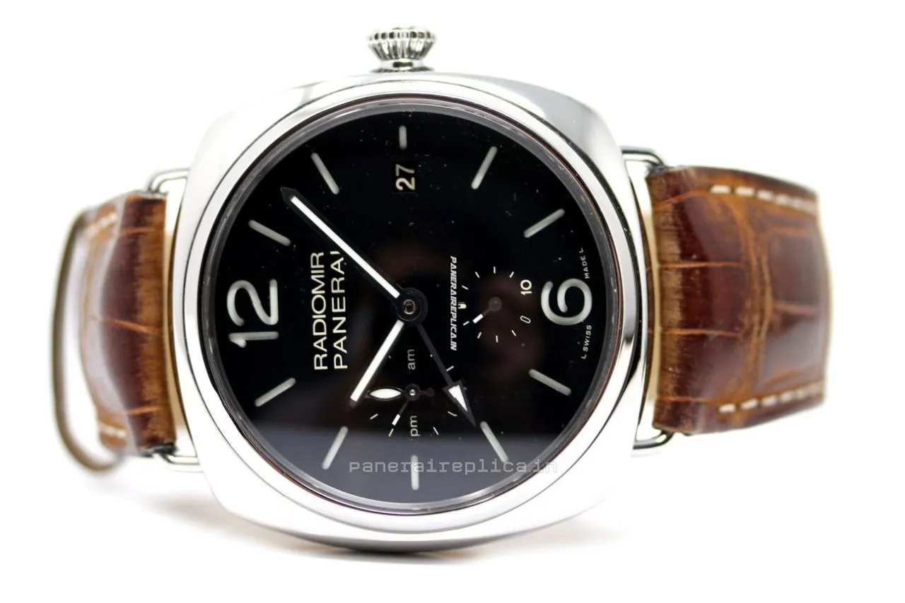 1:1 Copy Panerai Radiomir 10 Days Gmt 47mm Steel Case Mens/unisex Automatic Watch