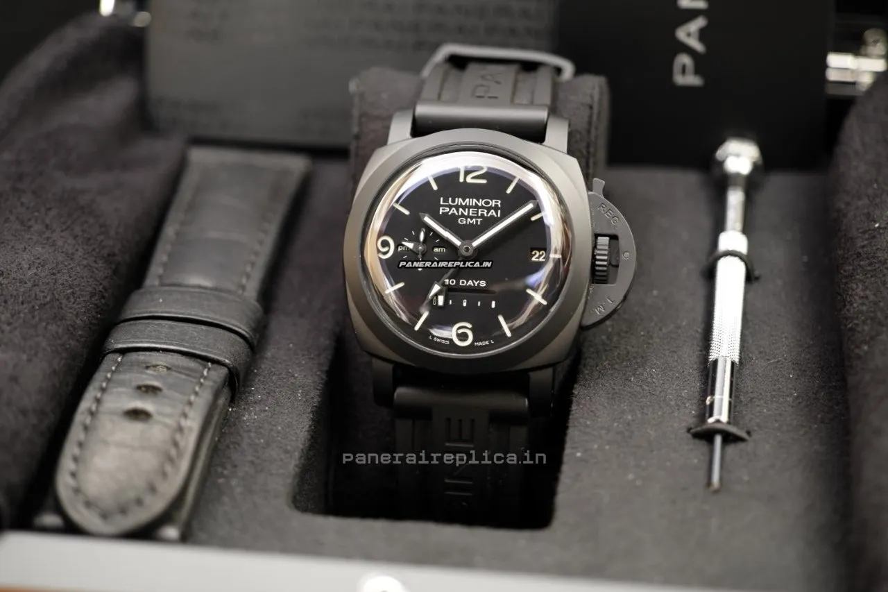 Alternative view of Fine Replica Panerai Luminor 1950 44mm Ceramic Case Mens/unisex Automatic Watch