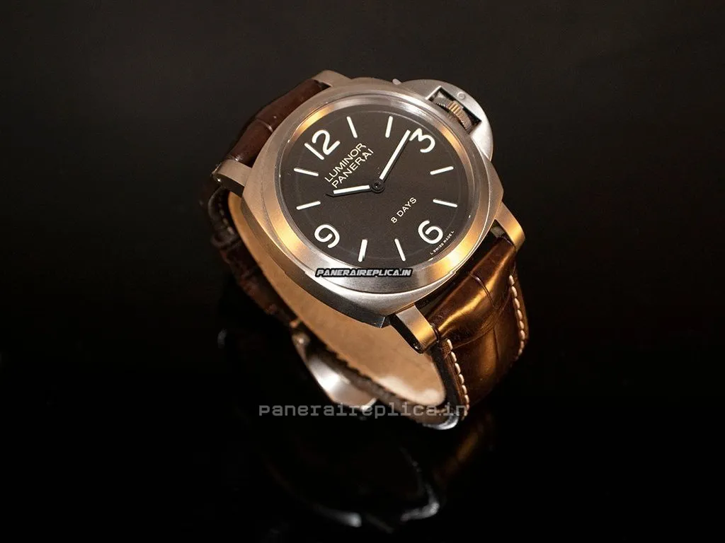 Alternative view of Epic Replicas Panerai Luminor Base 44mm Titanium Case Mens/unisex Manual Winding Watch