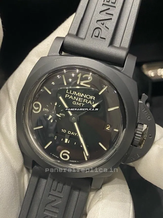 Alternative view of Top Fake Panerai Luminor 1950 44mm Ceramic Case Mens/unisex Automatic Watch