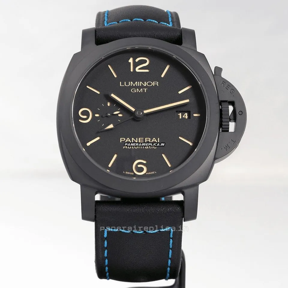 Alternative view of Pleasing Fake Panerai Luminor 1950 44mm Ceramic Case Mens/unisex Automatic Watch