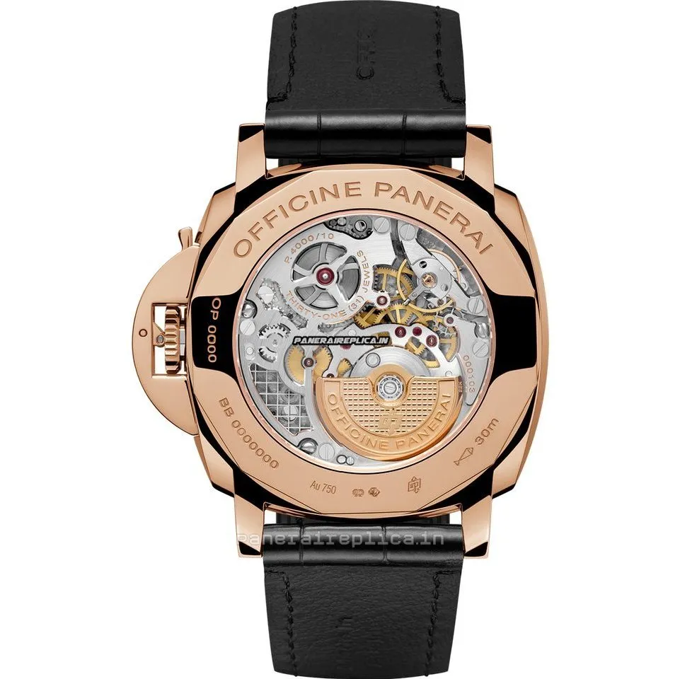 Alternative view of Lovely Replica Panerai Luminor Due 45mm Red Gold Case Mens/unisex Automatic Watch