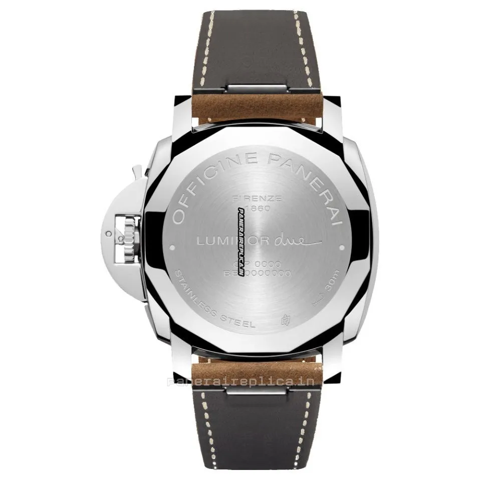 Alternative view of Reliable Fake Panerai Luminor Due 42mm Steel Case Mens/unisex Automatic Watch