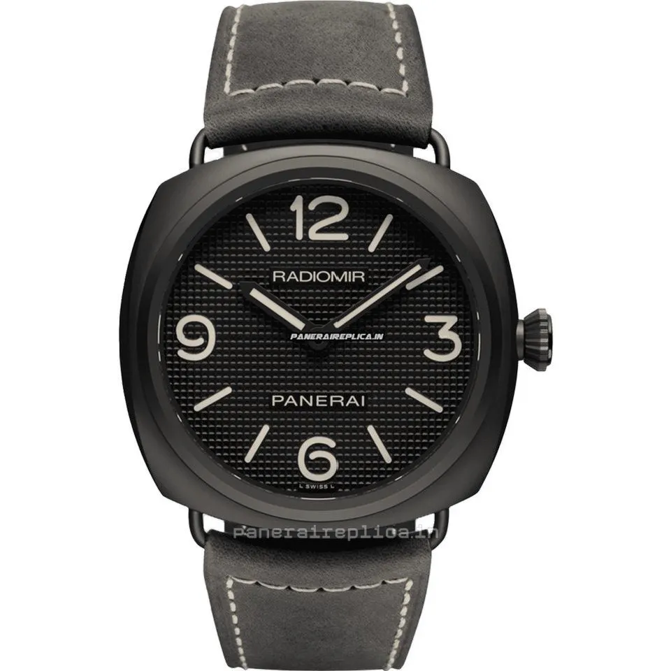 Amazing Replica Panerai Radiomir 45mm Ceramic Case Mens/unisex Manual Winding Watch