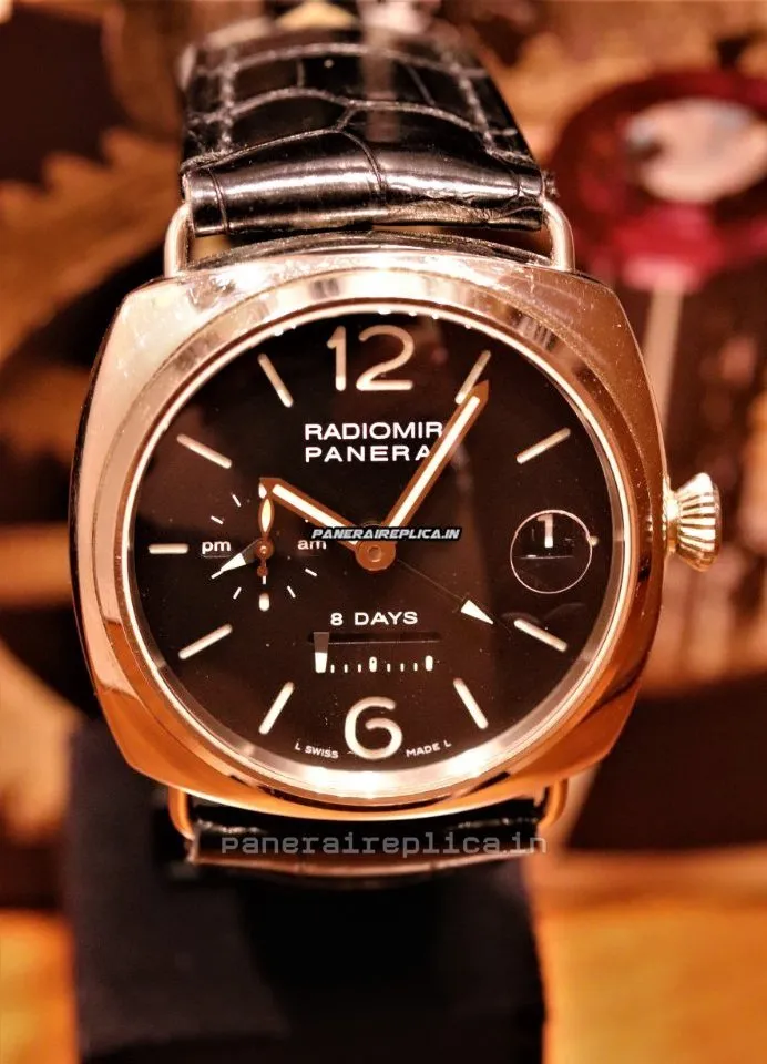 Wholesale Fake Panerai Special Editions 45mm White Gold Case Mens/unisex Manual Winding Watch