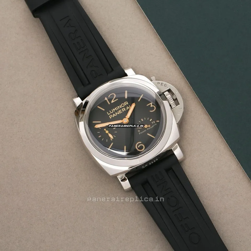 Alternative view of Durable Replicas Panerai Luminor 1950 46mm Steel Case Mens/unisex Automatic Watch