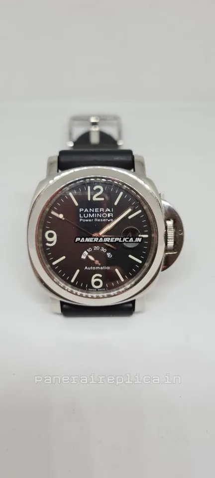 Alternative view of Wonderful Copy Panerai Luminor Power Reserve 44mm Steel Case Mens/unisex Automatic Watch