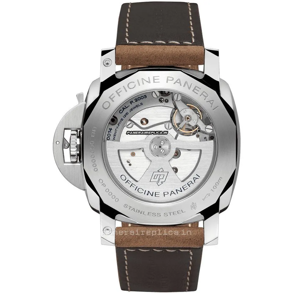 Alternative view of Fine Fake Panerai Luminor 1950 44mm Steel Case Mens/unisex Automatic Watch