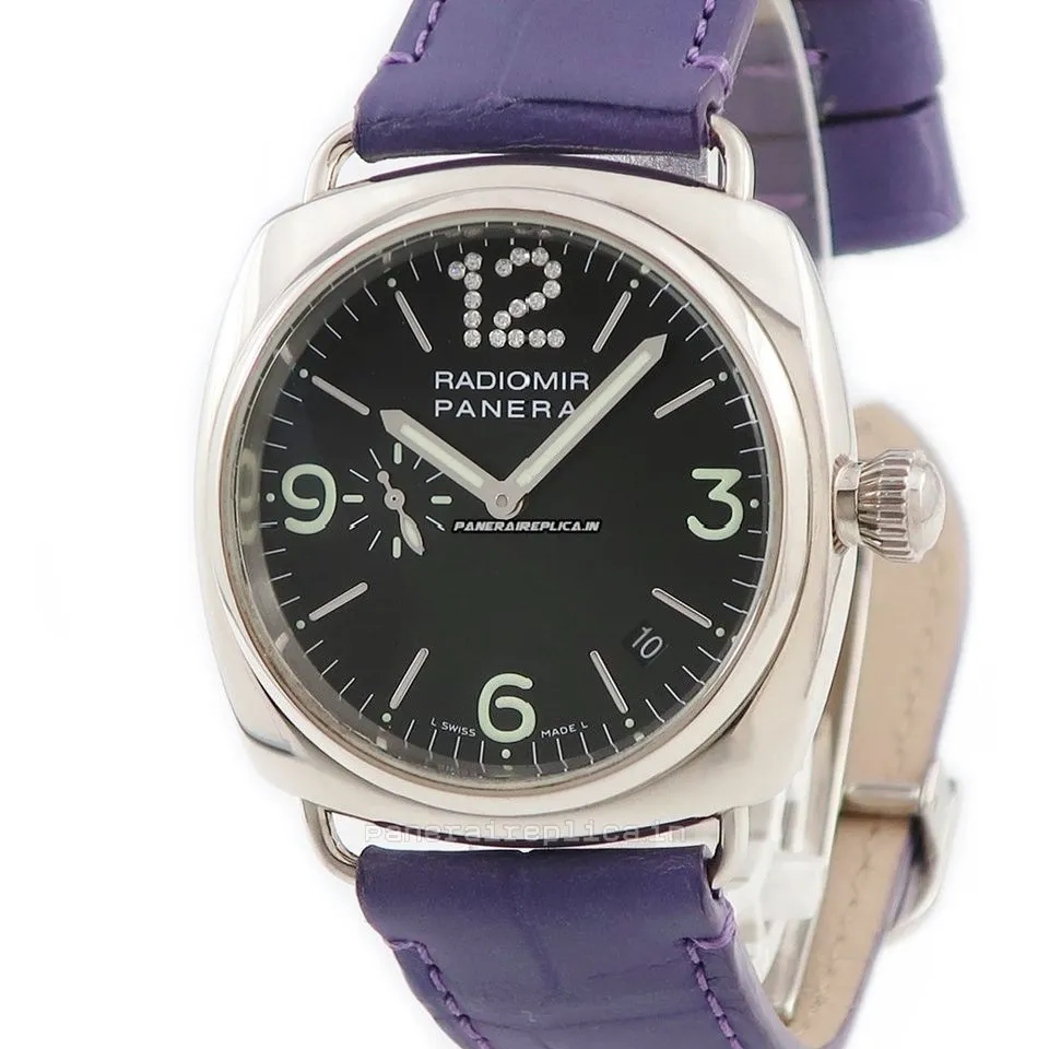 Top Replica Panerai Panerai Watches 39.5mm White Gold Case Mens/unisex Automatic Watch