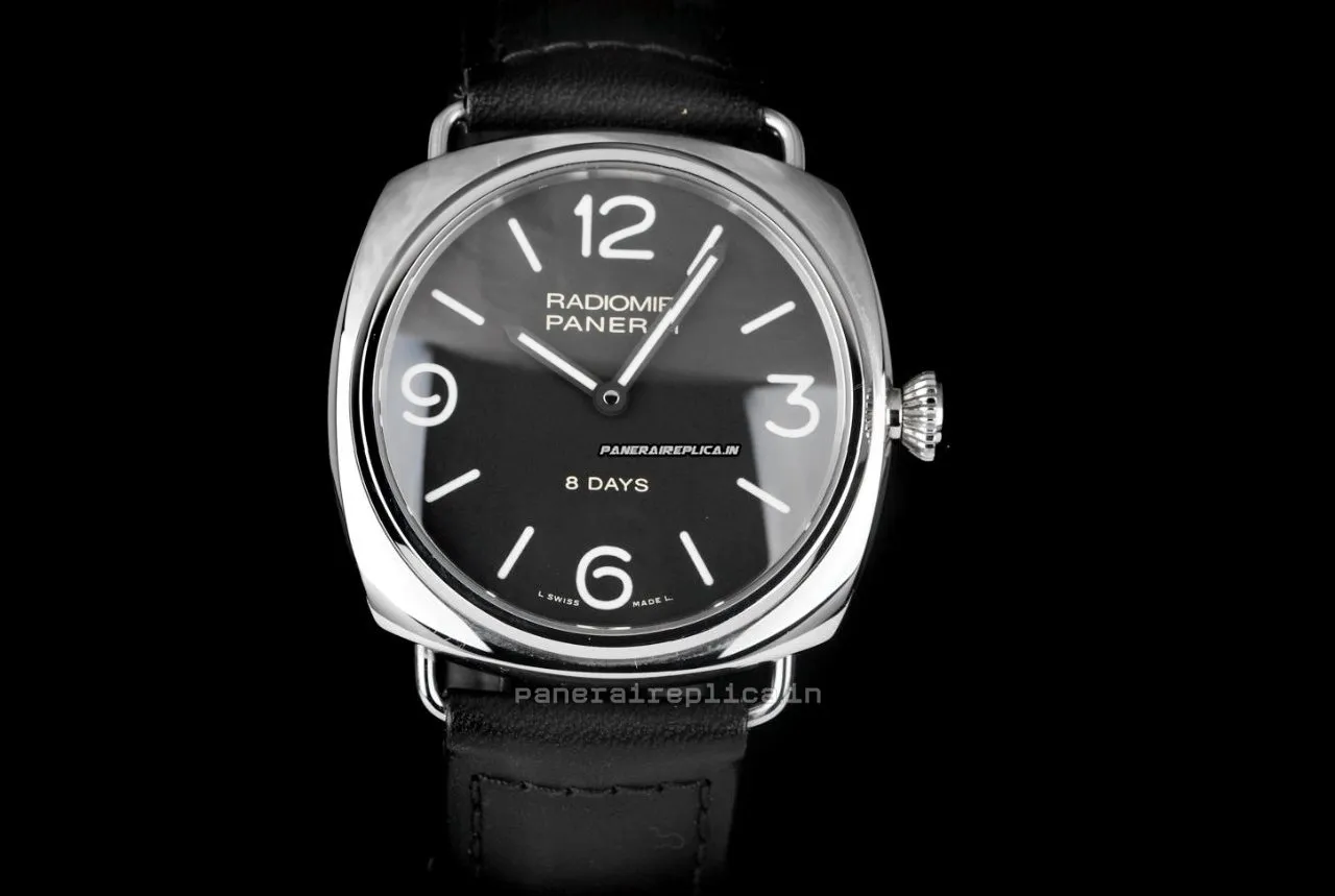 Stylish Copies Panerai Radiomir 8 Days Gmt 45mm Steel Case Mens/unisex Manual Winding Watch