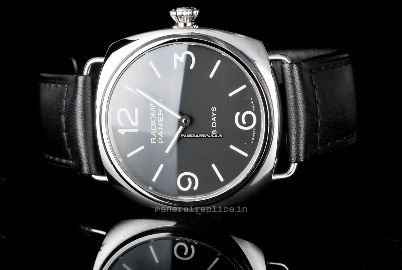 Alternative view of Stylish Copies Panerai Radiomir 8 Days Gmt 45mm Steel Case Mens/unisex Manual Winding Watch