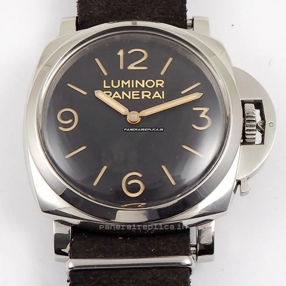 Alternative view of Inexpensive Replica Panerai Panerai Watches Steel Case Mens/unisex Manual Winding Watch