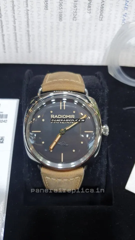 Epic Replica Panerai Radiomir 3 Days Gmt 47mm Steel Case Mens/unisex Manual Winding Watch