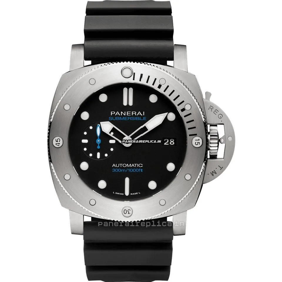 Durable Replica Panerai Luminor Submersible 47mm Titanium Case Mens/unisex Automatic Watch
