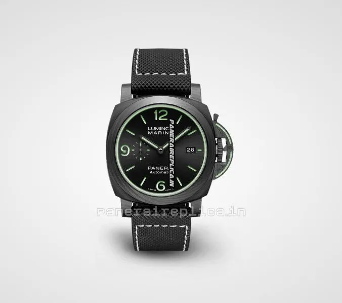 Great Imitation Panerai Luminor Marina Carbon Case Mens/unisex Automatic Watch