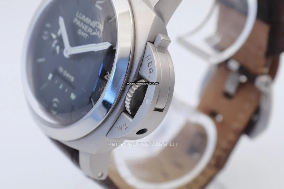 Alternative view of Affordable Fake Panerai Luminor 1950 44mm Steel Case Automatic Watch