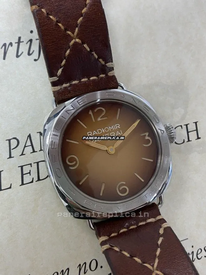 Alternative view of Pleasing Knockoff Panerai Special Editions 47mm Steel Case Mens/unisex Manual Winding Watch