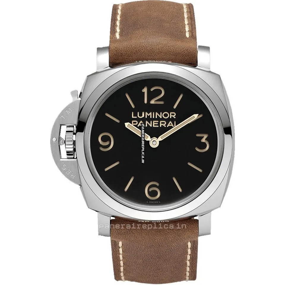 Top Copy Panerai Luminor 1950 47mm Steel Case Mens/unisex Manual Winding Watch