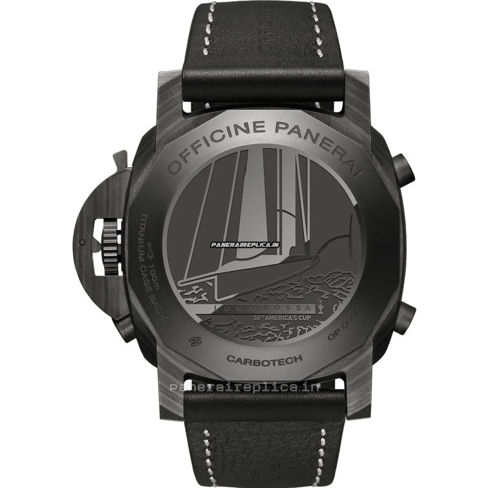 Alternative view of Incredible Fake Panerai Panerai Watches 47mm Carbon Case Mens/unisex Automatic Watch