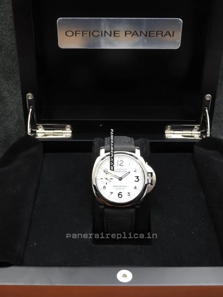 Alternative view of Fine Copies Panerai Luminor Marina 44mm Steel Case Mens/unisex Manual Winding Watch