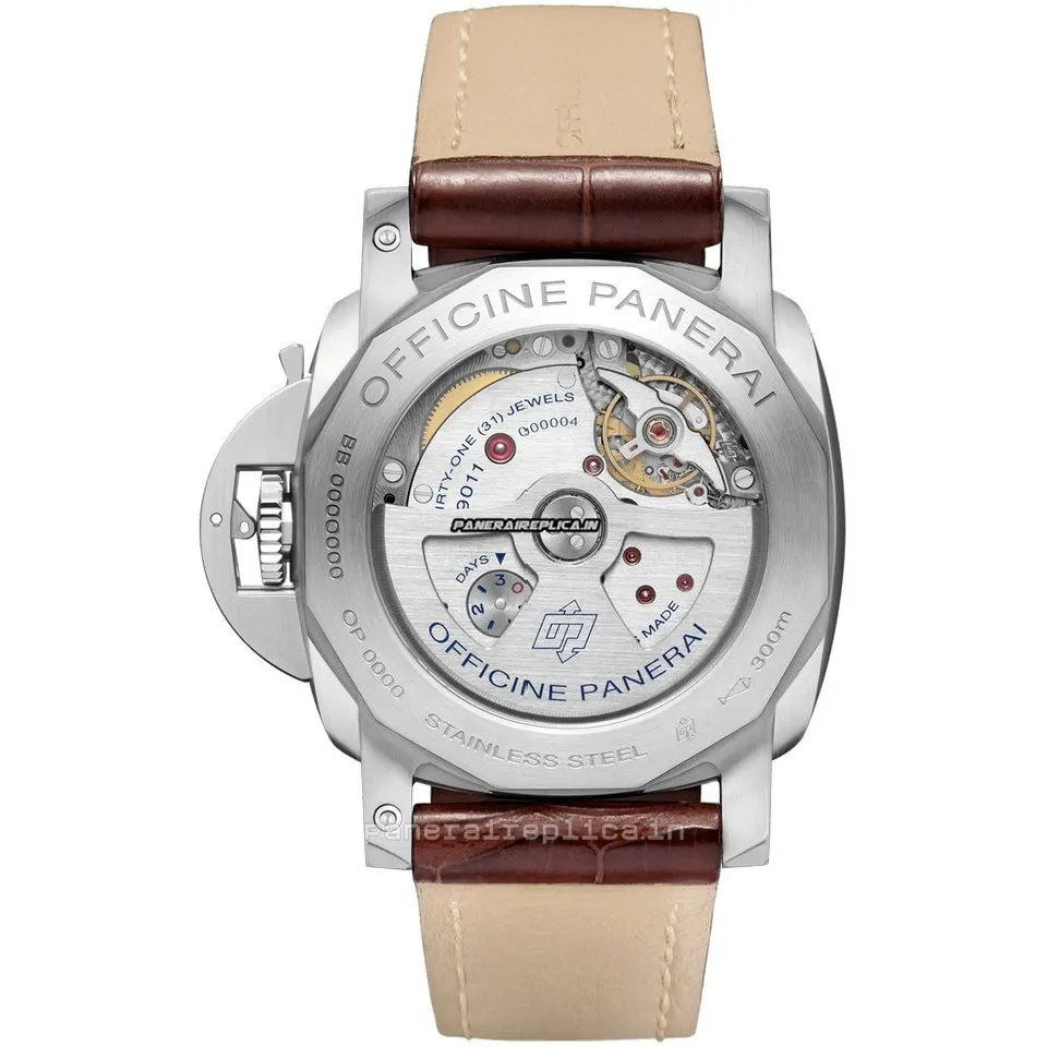 Alternative view of Fantastic Knockoff Panerai Luminor 1950 44mm Steel Case Mens/unisex Automatic Watch