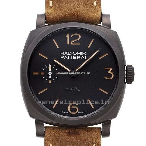 Well Made Replica Panerai Special Editions 47mm Steel Case Mens/unisex Manual Winding Watch
