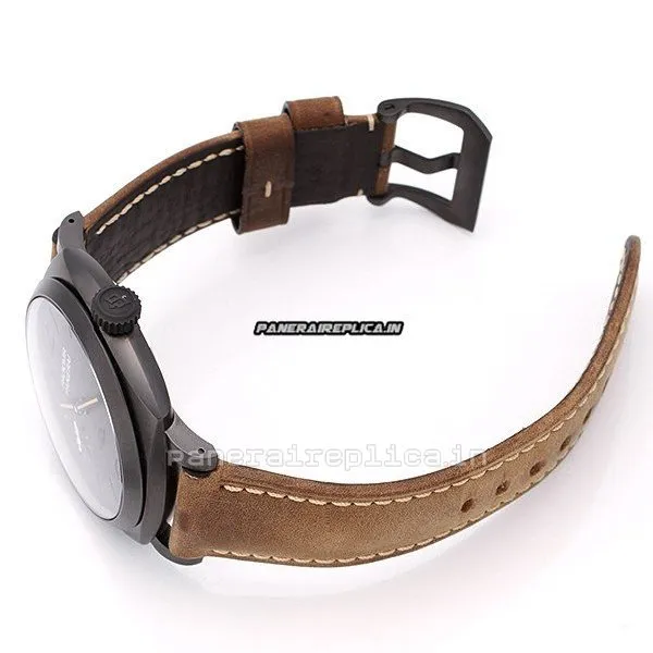 Alternative view of Well Made Replica Panerai Special Editions 47mm Steel Case Mens/unisex Manual Winding Watch