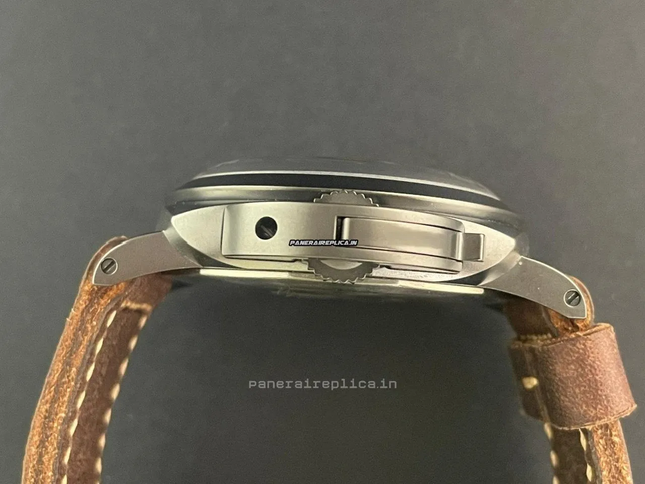Alternative view of Fantastic Replicas Panerai Special Editions 47mm Titanium Case Manual Winding Watch