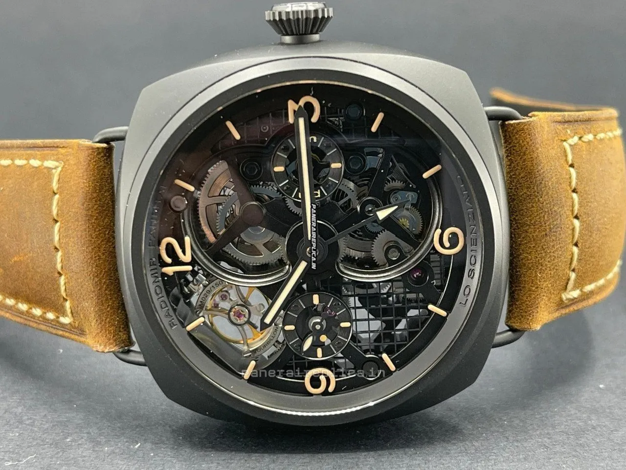 Pleasing Replicas Panerai Special Editions 48mm Ceramic Case Manual Winding Watch