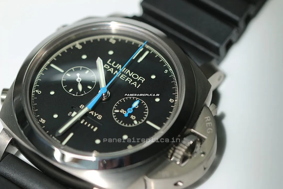 Alternative view of Aaa Replica Panerai Luminor 1950 47mm Titanium Case Mens/unisex Manual Winding Watch