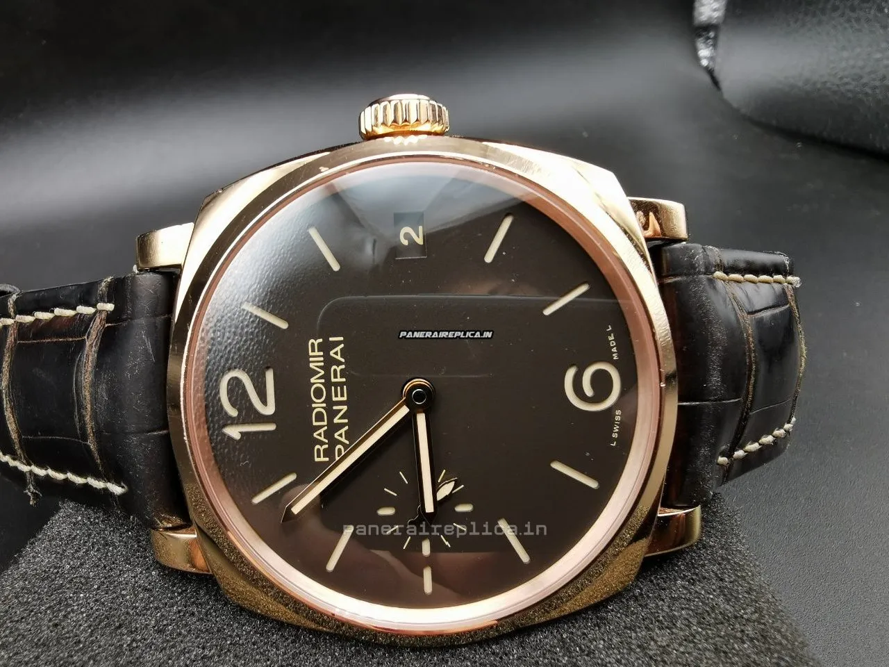Reliable Replica Panerai Radiomir 1940 47mm Rose Gold Case Mens/unisex Manual Winding Watch