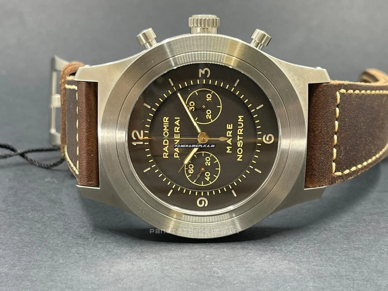 Marvellous Fake Panerai Panerai Watches 52mm Titanium Case Manual Winding Watch
