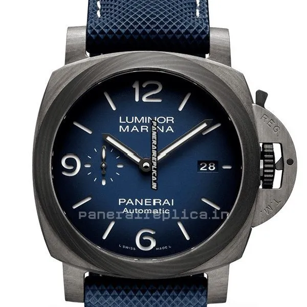 Pleasing Copies Panerai Panerai Watches Carbon Case Mens/unisex Automatic Watch