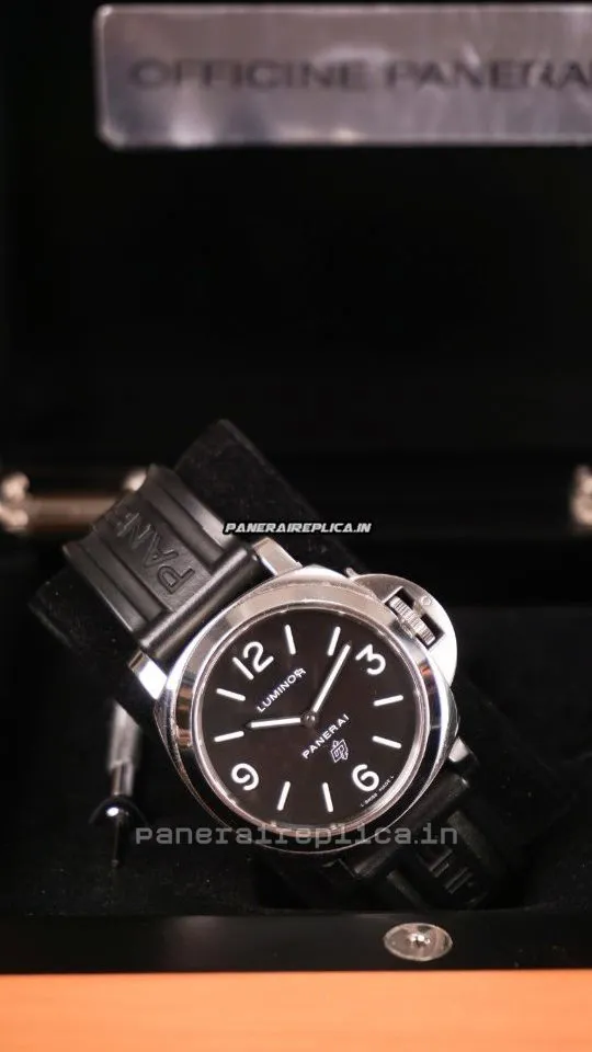 Alternative view of Fantastic Copies Panerai Luminor Base 44mm Steel Case Mens/unisex Manual Winding Watch