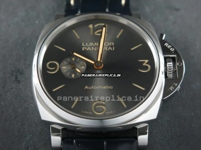 Design Replicas Panerai Luminor 47mm Steel Case Mens/unisex Automatic Watch