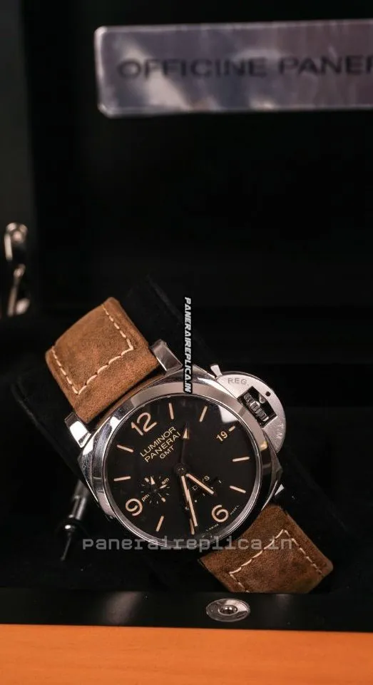 Alternative view of Discount Fake Panerai Luminor 1950 44mm Steel Case Mens/unisex Automatic Watch
