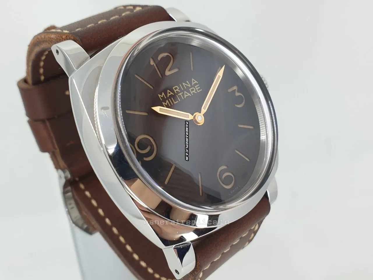 Durable Clone Panerai Special Editions 47mm Steel Case Mens/unisex Manual Winding Watch