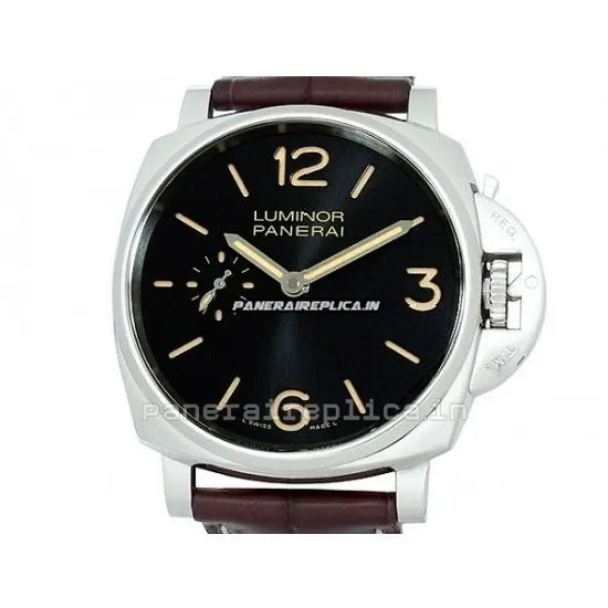 Terrific Replica Panerai Panerai Watches 42x41mm Steel Case Manual Winding Watch