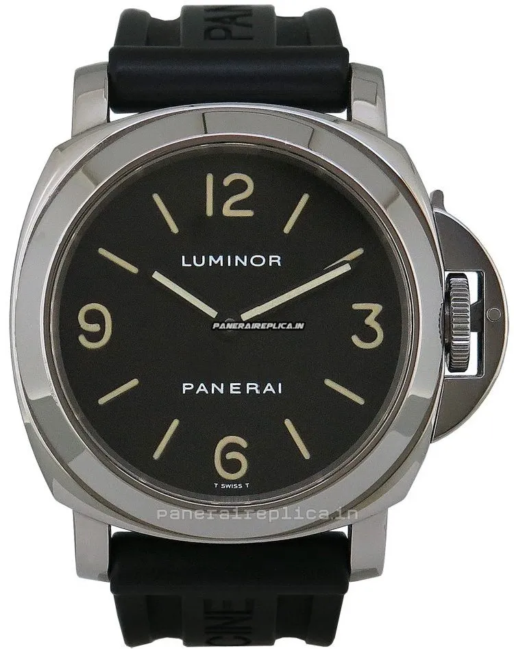 Wonderful Replica Panerai Luminor Base 44mm Steel Case Manual Winding Watch