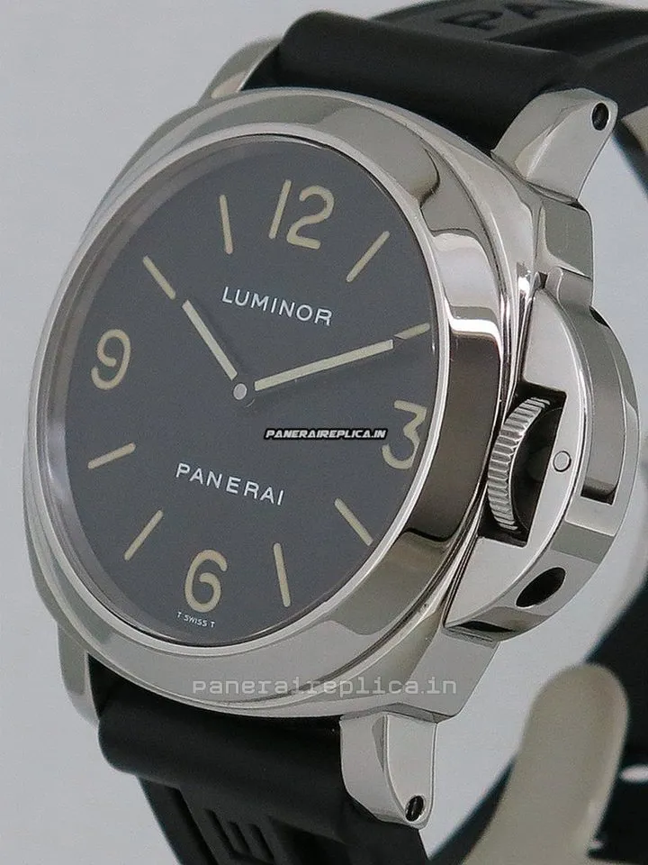 Alternative view of Wonderful Replica Panerai Luminor Base 44mm Steel Case Manual Winding Watch