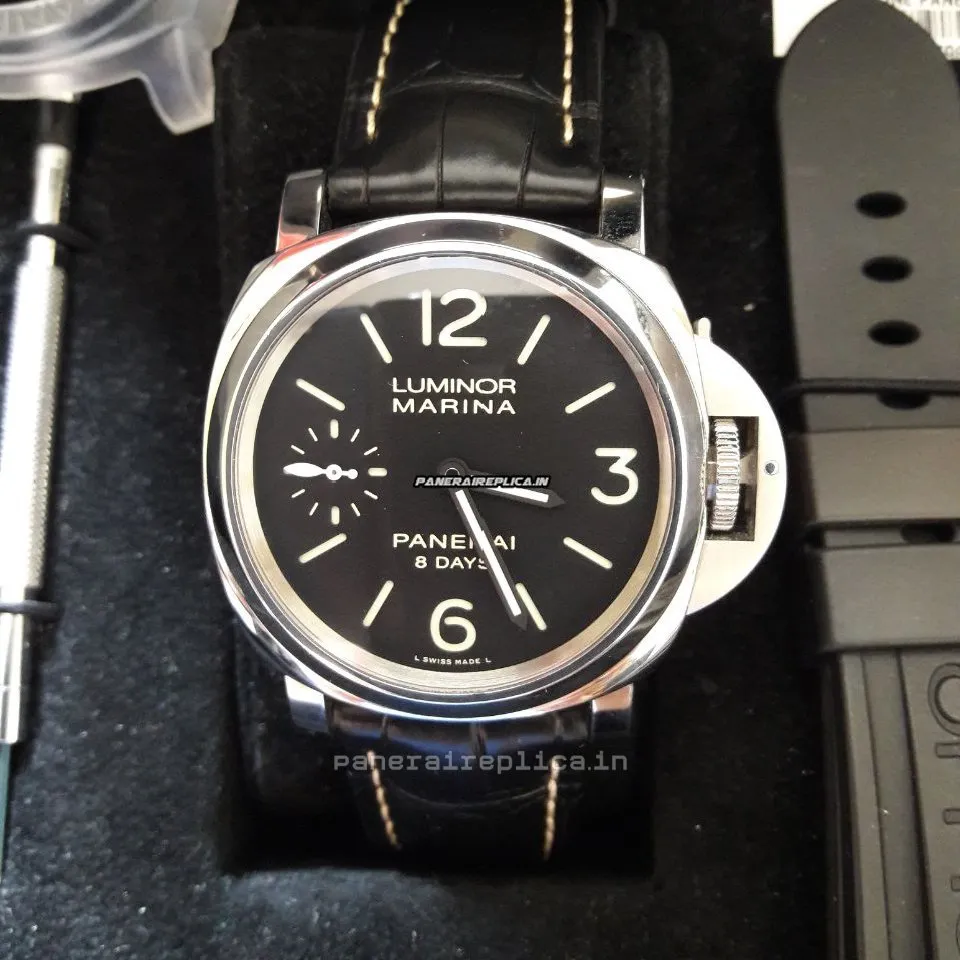 Aaa Replica Panerai Luminor Marina 44mm Steel Case Mens/unisex Manual Winding Watch